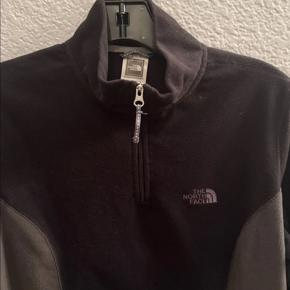 The North Face TKA 100 1/4-Zip Fleece Pullover Sweater Petite Size Small